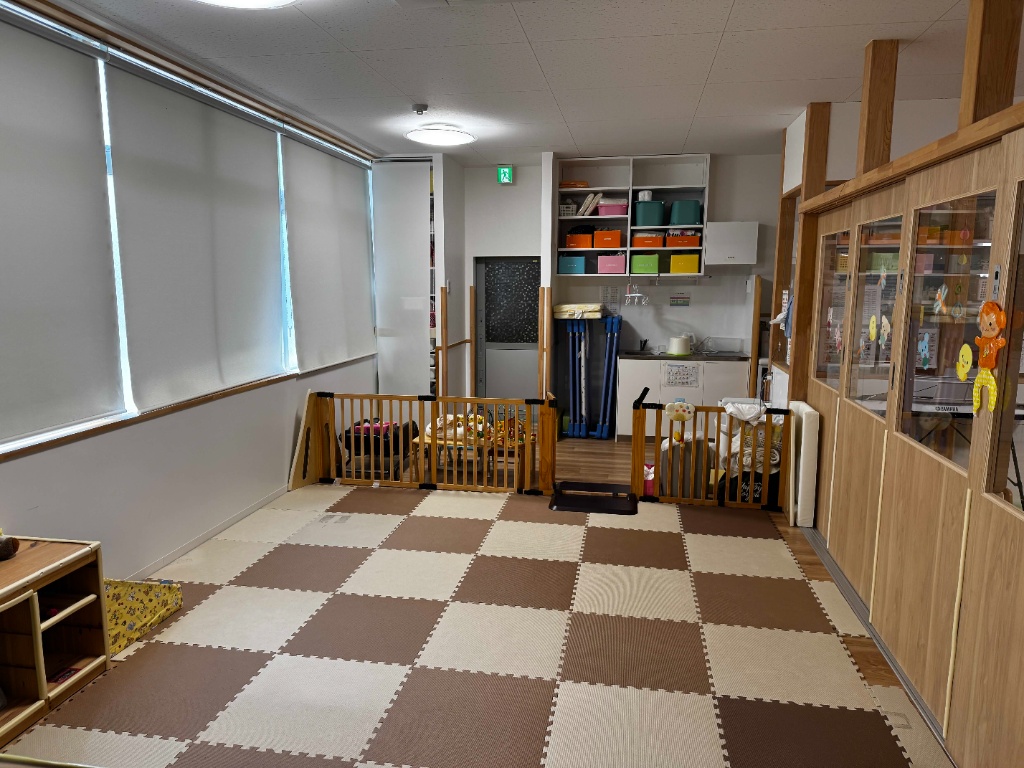 0歳児遊戯室の様子